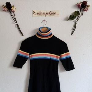 UNIF Rainbow Relly Dress